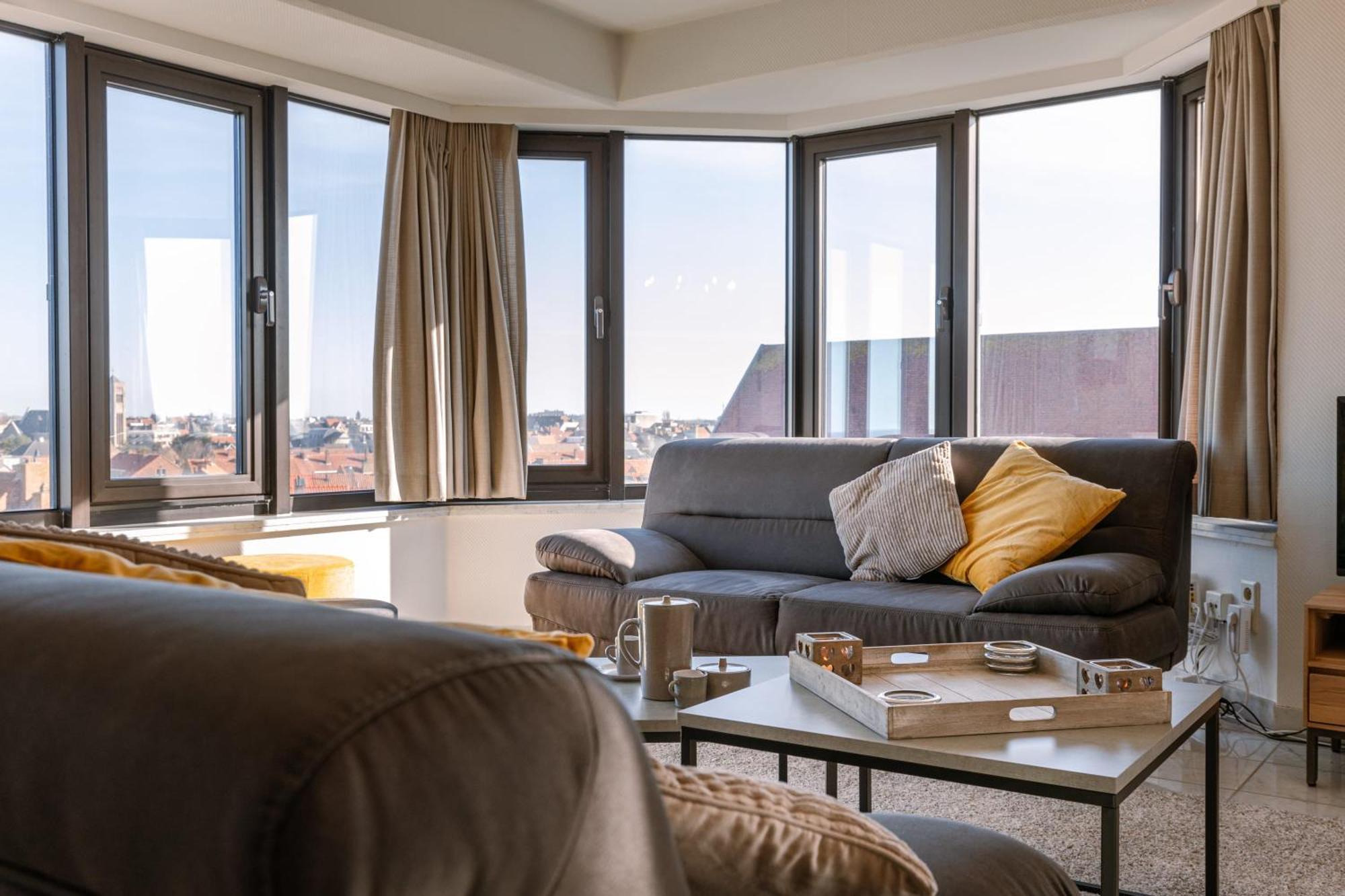 Huswell - Spacious & Modern Sea View Apartment With Garage Ostenda Zewnętrze zdjęcie